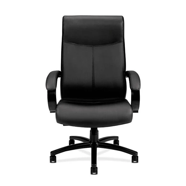 HON Validate Leather Executive Big & Tall Chair, 449.7 Lb. Capacity, Black (BSXVL685SB11) - Image 2