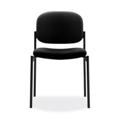 HON Scatter Fabric Stacking Guest Chair, Black (BSXVL606VA10)