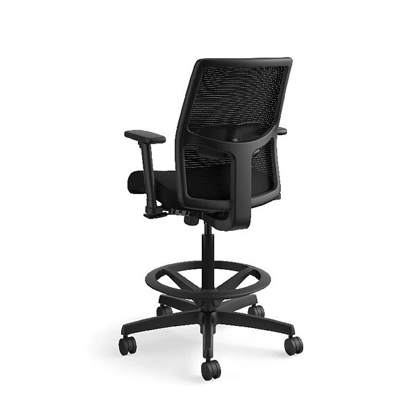 HON Ignition 2.0 Low-Back Ilira-Stretch Mesh Task Stool, Ilira-Stretch Mesh Back (HONI2S1AMLC10T) - Image 6