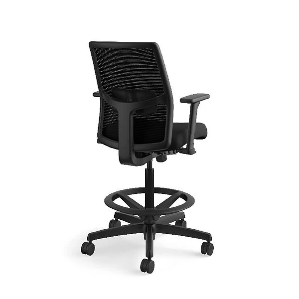 HON Ignition 2.0 Low-Back Ilira-Stretch Mesh Task Stool, Ilira-Stretch Mesh Back (HONI2S1AMLC10T) - Image 4