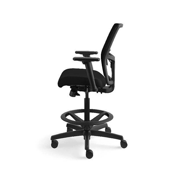 HON Ignition 2.0 Low-Back Ilira-Stretch Mesh Task Stool, Ilira-Stretch Mesh Back (HONI2S1AMLC10T) - Image 8