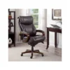La-Z-Boy Trafford Faux Leather Executive Big & Tall Chair, 400 Lb. Capacity, Vino Brown (45782OSS)