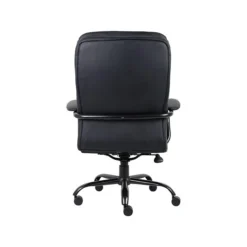 Boss Office Products CaressoftPlus Executive Big & Tall Chair, Black (B991-CP)