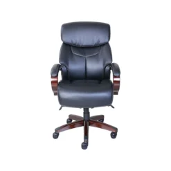 La-Z-Boy Bradley Bonded Leather Executive Chair, Black (46089-CC)