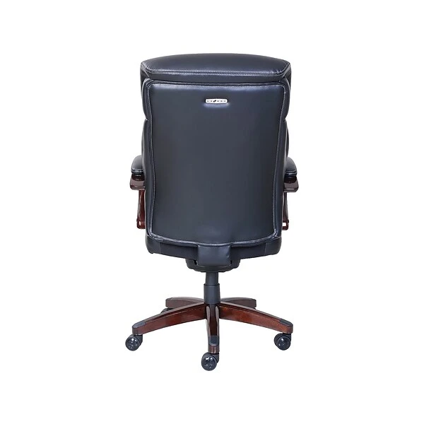 La-Z-Boy Bradley Bonded Leather Executive Chair, Black (46089-CC) - Image 3