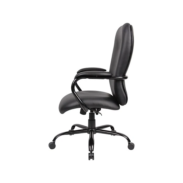 Boss Office Products CaressoftPlus Executive Big & Tall Chair, Black (B990-CP) - Image 2