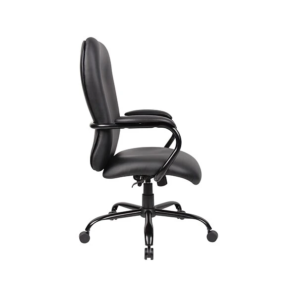 Boss Office Products CaressoftPlus Executive Big & Tall Chair, Black (B990-CP) - Image 3
