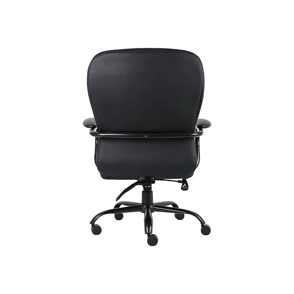 Boss Office Products CaressoftPlus Executive Big & Tall Chair, Black (B990-CP) - Image 4