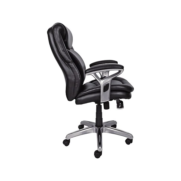 Serta AIR Bonded Leather Executive Chair, Black (CHR200100) - Image 2
