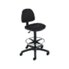 Safco Precision Polyester/Olefin Computer And Desk Chair, Black (3401BL)