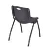 Regency 'M' Plastic Stack Chair, Black (4700BK)
