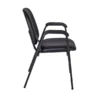 Regency Ace Vinyl Stack Chair, Black (2125LBK)