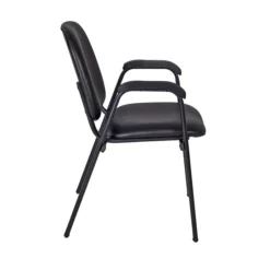 Regency Ace Vinyl Stack Chair, Black (2125LBK)