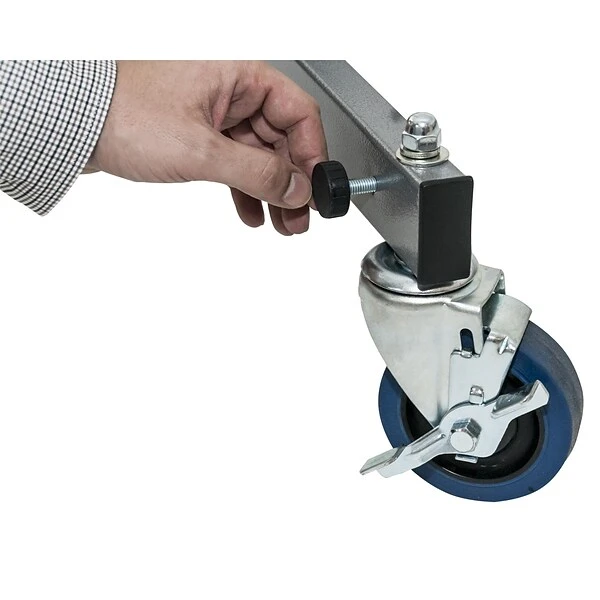 Zown Classic Collection Folding Chair Trolley Grey (60248GRY1E) - Image 4