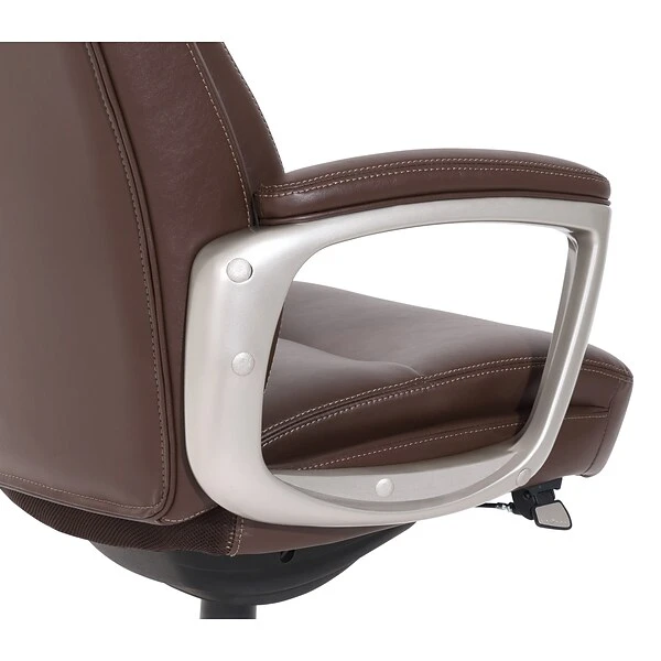 La-Z-Boy Arcadian Bonded Leather Executive Chair, Brown (60008) - Image 5
