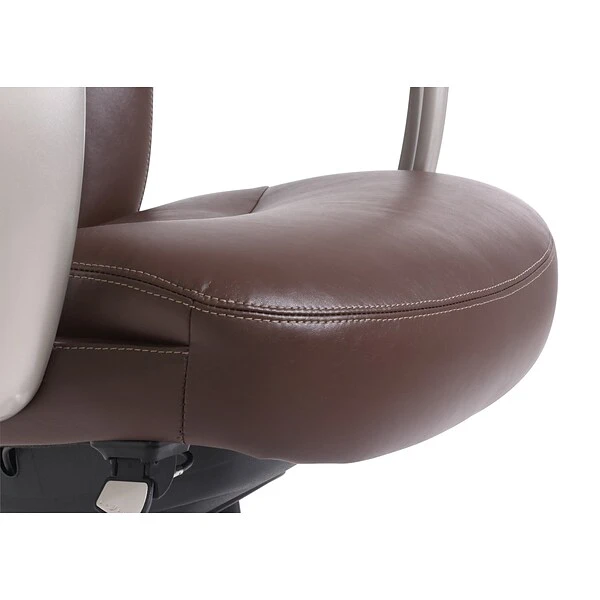 La-Z-Boy Arcadian Bonded Leather Executive Chair, Brown (60008) - Image 7