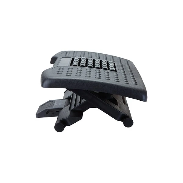 Mind Reader Tilt Adjustable Footrests, Black (FTROLL-BLK) - Image 2