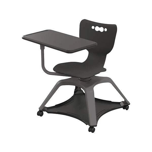 MooreCo Hierarchy Enroll Polypropylene School Chair, Black (54325-Black-NA-TN-SC) - Image 2
