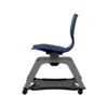 MooreCo Hierarchy Enroll Polypropylene School Chair, Navy (54325-Navy-NA-NN-SC)