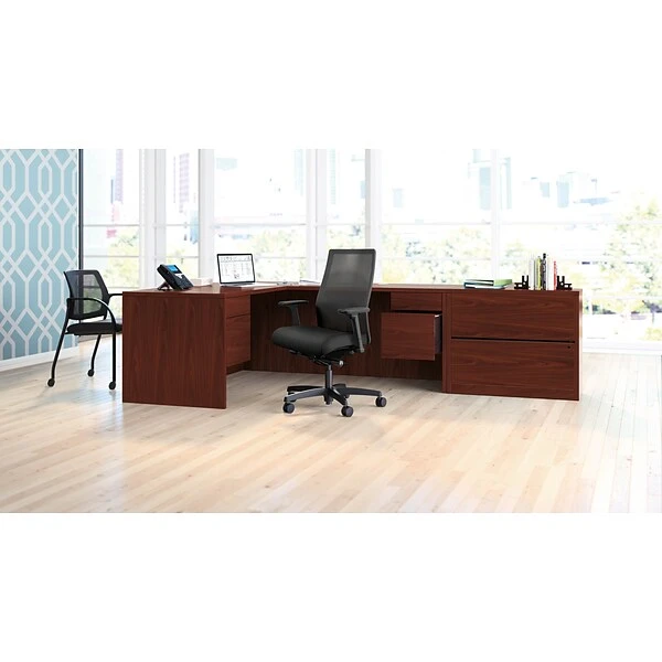 HON Ignition 2.0 Mesh/Fabric Computer And Desk Chair, Black (HONI2M2AMLC10TK) - Image 6