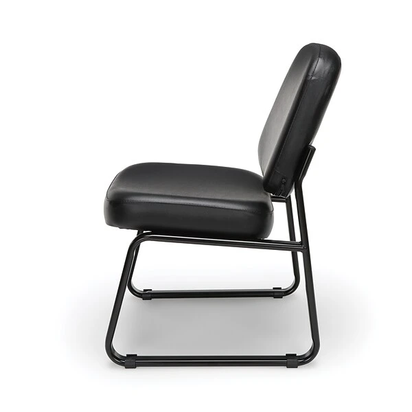 OFM Vinyl Reception Set, Armless, Black (405-VAM-606) - Image 4
