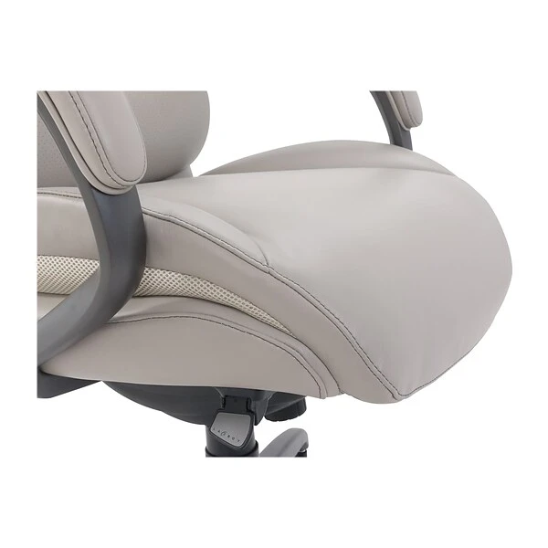 La-Z-Boy Aberdeen Bonded Leather Executive Chair, Beige (LF51122) - Image 6