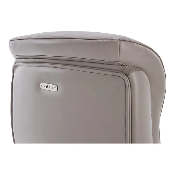 La-Z-Boy Aberdeen Bonded Leather Executive Chair, Beige (LF51122) - Image 7