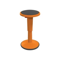 MooreCo Hierarchy Grow Plastic School Chair, Orange (50970-Orange)