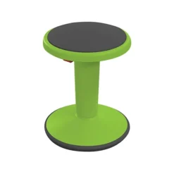 MooreCo Hierarchy Grow Plastic School Chair, Green (50960-Green)