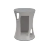 MooreCo Hierarchy Flipz Polypropylene School Stool, Gray (83464-GREY)
