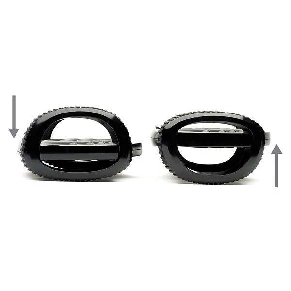 Fellowes Compact Foot Rocker, Black (8024006) - Image 3