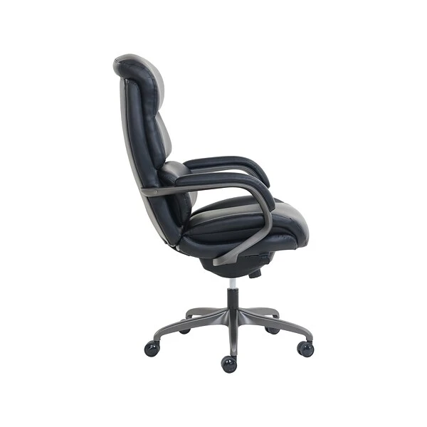 La-Z-Boy Aberdeen Leather Computer And Desk Chair, Black (51545) - Image 2