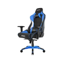 AKRACING Masters Series Pro Faux Leather Racing Gaming Chair, Blue (AK-PRO-BL)