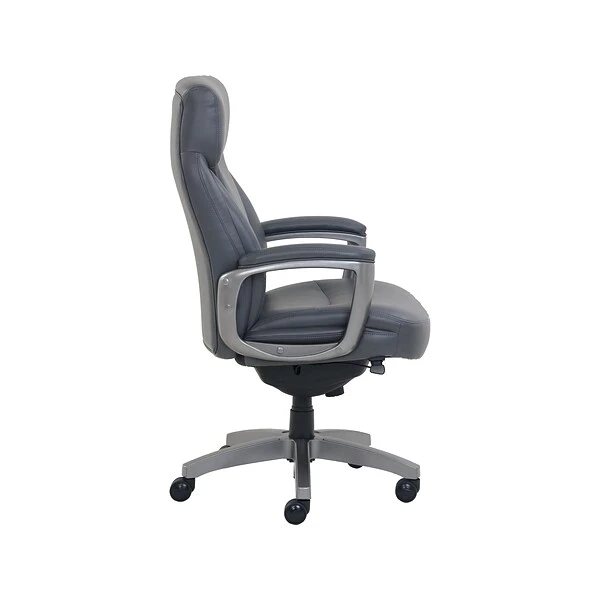 La-Z-Boy Leather Executive Chair, Gray (51446) - Image 2