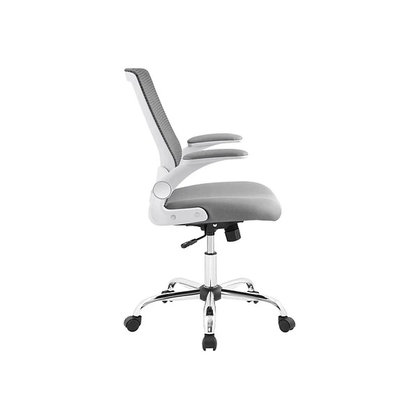 Serta Works Creativity Mesh Back Polyester Computer And Desk Chair, Gray (CHR10023B)