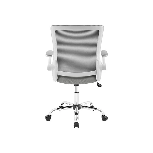 Serta Works Creativity Mesh Back Polyester Computer And Desk Chair, Gray (CHR10023B) - Image 2