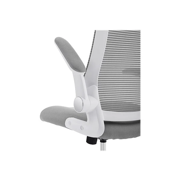 Serta Works Creativity Mesh Back Polyester Computer And Desk Chair, Gray (CHR10023B) - Image 6