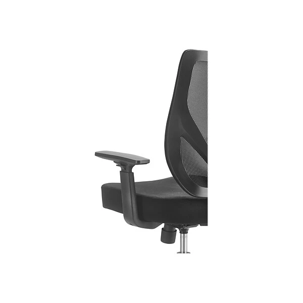 Serta Works Mesh Back Polyester Computer And Desk Chair, Black (CHR10021A) - Image 4